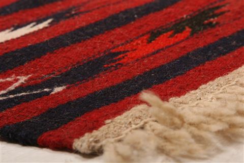 Baluch Red Flat Woven 38 X 60 Area Rug 100-27575 Image 5