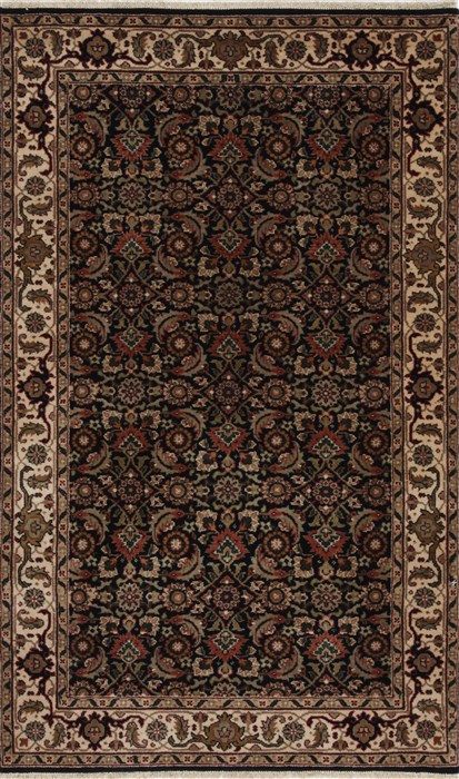 Herati Beige Hand Knotted 30 X 50  Area Rug 250-27576 Image 0