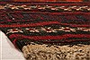 Baluch Red Runner Flat Woven 110 X 96  Area Rug 253-27580 Thumb 10