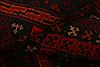 Baluch Red Runner Flat Woven 110 X 96 Area Rug 253-27580 Thumb 3