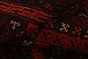 Baluch Red Runner Flat Woven 110 X 96 Area Rug 253-27580 Thumb 8