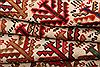 Sumak White Hand Knotted 50 X 57 Area Rug 100-27585 Thumb 3
