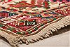 Sumak White Hand Knotted 50 X 57 Area Rug 100-27585 Thumb 5
