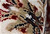 Sarouk Beige Hand Knotted 30 X 410  Area Rug 250-27587 Thumb 9