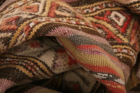Kilim Multicolor Flat Woven 41 X 76 Area Rug 253-27588 Image 1
