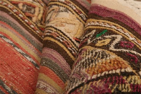 Kilim Multicolor Flat Woven 41 X 76 Area Rug 253-27588 Image 2