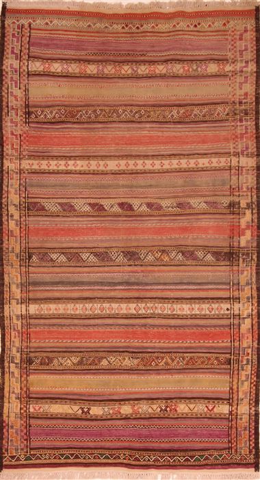 Kilim Multicolor Flat Woven 41 X 76 Area Rug 253-27588 Image 0