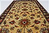 Kashan Beige Hand Knotted 30 X 53 Area Rug 250-27590 Thumb 2
