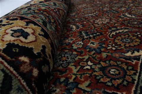 Herati Green Hand Knotted 31 X 51 Area Rug 250-27594 Image 1