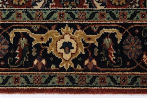 Herati Green Hand Knotted 31 X 51 Area Rug 250-27594 Image 4
