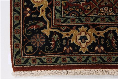 Herati Green Hand Knotted 31 X 51 Area Rug 250-27594 Image 6