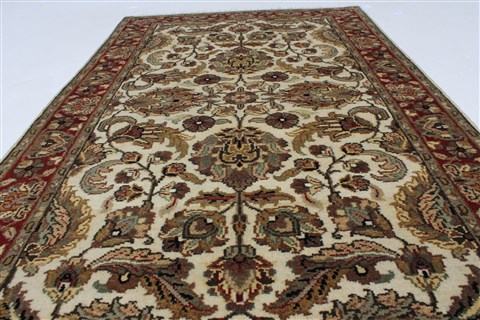 Kashan Brown Hand Knotted 31 X 51 Area Rug 250-27599 Image 2