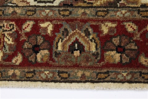 Kashan Brown Hand Knotted 31 X 51 Area Rug 250-27599 Image 3