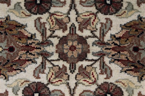 Kashan Brown Hand Knotted 31 X 51 Area Rug 250-27599 Image 4