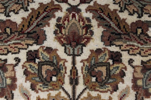 Kashan Brown Hand Knotted 31 X 51 Area Rug 250-27599 Image 7