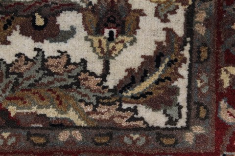 Kashan Brown Hand Knotted 31 X 51 Area Rug 250-27599 Image 8