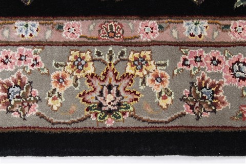 Asian Inspired Purple Hand Knotted 30 X 50 Area Rug 250-27601 Image 4