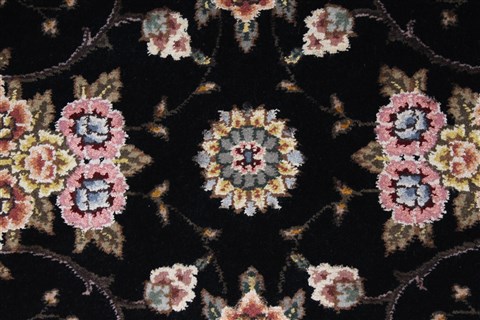 Asian Inspired Purple Hand Knotted 30 X 50 Area Rug 250-27601 Image 5