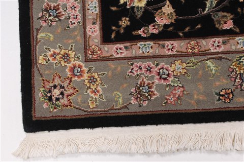 Asian Inspired Purple Hand Knotted 30 X 50 Area Rug 250-27601 Image 6