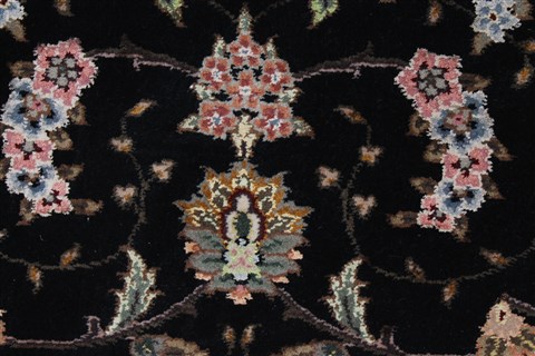Asian Inspired Purple Hand Knotted 30 X 50 Area Rug 250-27601 Image 8