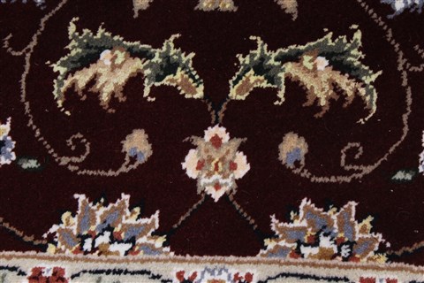 Tabriz Beige Hand Knotted 30 X 50 Area Rug 250-27603 Image 10