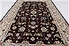 Tabriz Beige Hand Knotted 30 X 50 Area Rug 250-27603 Thumb 4