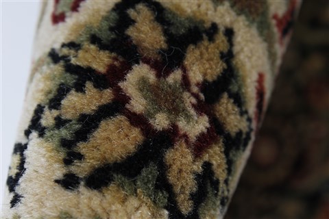 Herati Beige Hand Knotted 32 X 51 Area Rug 250-27606 Image 8