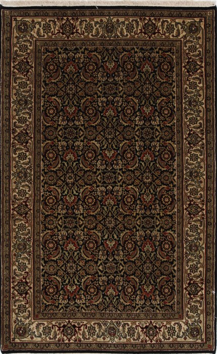 Herati Beige Hand Knotted 32 X 51 Area Rug 250-27606 Image 0