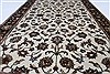 Kashan Beige Hand Knotted 32 X 51  Area Rug 250-27607 Thumb 3