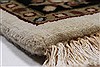 Kashan Beige Hand Knotted 32 X 51  Area Rug 250-27607 Thumb 7