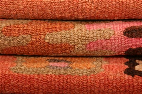 Kilim Red Runner Flat Woven 26 X 70 Area Rug 100-27608 Image 4