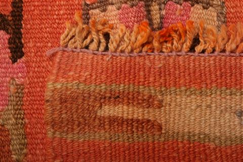 Kilim Red Runner Flat Woven 26 X 70 Area Rug 100-27608 Image 6