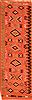 Kilim Red Runner Flat Woven 26 X 70 Area Rug 100-27608 Thumb 0