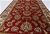 Kashan Beige Hand Knotted 211 X 51  Area Rug 250-27609 Thumb 3