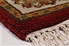 Kashan Beige Hand Knotted 211 X 51 Area Rug 250-27609 Thumb 7