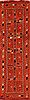 Kilim Red Runner Flat Woven 22 X 70  Area Rug 253-27610 Thumb 0