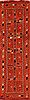 Kilim Red Runner Flat Woven 22 X 70  Area Rug 253-27610 Thumb 0