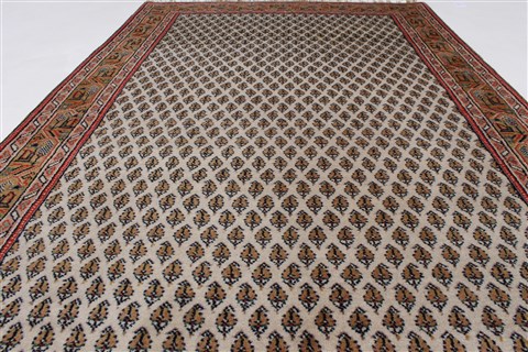 Mahi Beige Hand Knotted 30 X 410 Area Rug 250-27611 Image 2