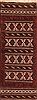 Kilim Brown Runner Flat Woven 24 X 60 Area Rug 100-27614 Thumb 0