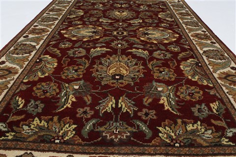 Kashmar Beige Hand Knotted 31 X 411 Area Rug 250-27618 Image 3