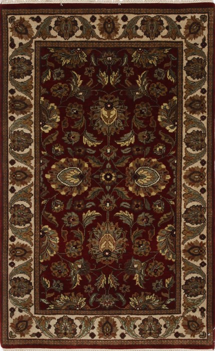 Kashmar Beige Hand Knotted 31 X 411 Area Rug 250-27618 Image 0