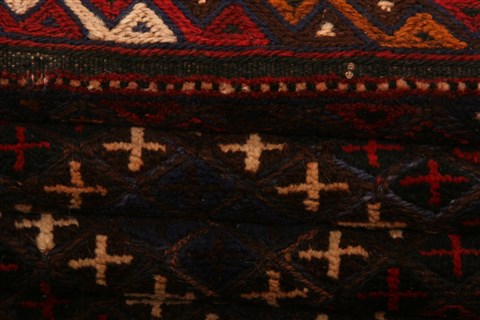 Baluch Red Runner Hand Knotted 25 X 89 Area Rug 253-27619 Image 23