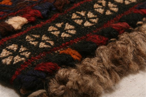 Baluch Red Runner Hand Knotted 25 X 89 Area Rug 253-27619 Image 26