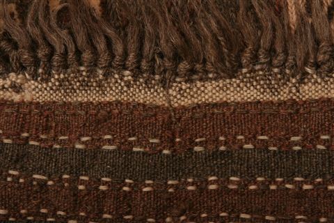 Kilim Brown Flat Woven 43 X 75 Area Rug 100-27621 Image 6