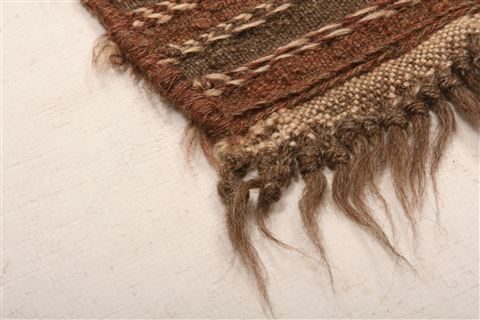 Kilim Brown Flat Woven 43 X 75 Area Rug 100-27621 Image 7