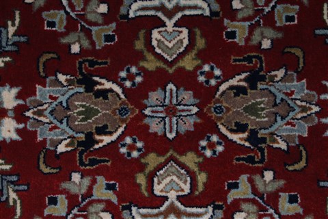 Sarouk Beige Hand Knotted 211 X 410 Area Rug 250-27625 Image 4