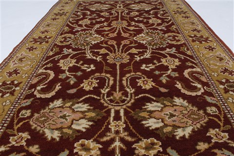 Kashmar Beige Hand Knotted 30 X 50 Area Rug 250-27628 Image 2