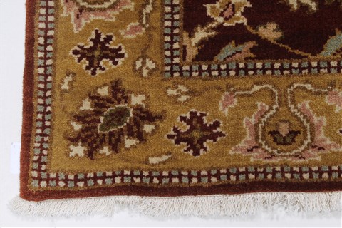 Kashmar Beige Hand Knotted 30 X 50 Area Rug 250-27628 Image 5