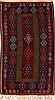 Kilim Red Hand Knotted 33 X 39 Area Rug 100-27632 Thumb 0