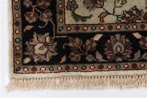 Kashmar Beige Hand Knotted 31 X 51 Area Rug 250-27633 Image 5
